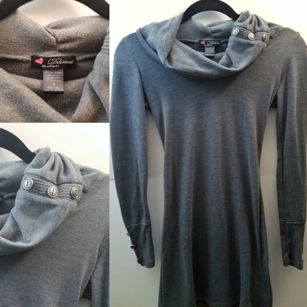 Delirious Los Angeles small sweater dress